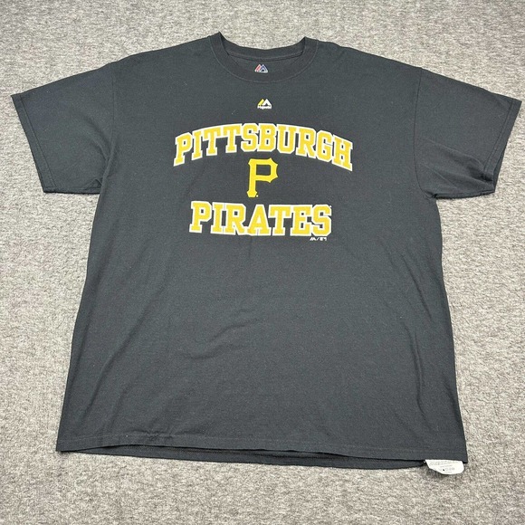 Majestic Other - Majestic Pittsburgh Pirates Shirt Adult X-LARGE MLB Baseball Sports Graphic Tee
